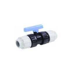 32mm Poly Isolation Valve With Compression Fittings