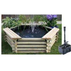 Norlog 100 Gallon Pond With UV Pump